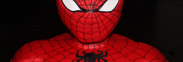 3D Spiderman Birthday Cake