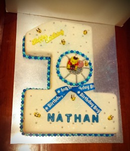 Number One Birthday Cake