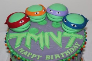 TMNT Themed Birthday Cake