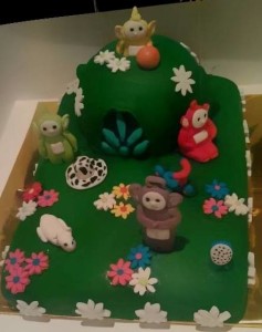 Teletubbies Birthday Cake