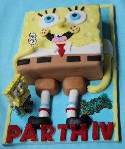 Sponge Bob Birthday Cake