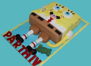 Sponge Bob Birthday Cake