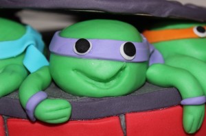 Ninja TMNT Birthday Cake