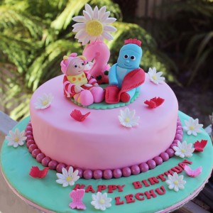 Iggle Piggle Upsy Daisy In the Night Garden Birthday Cake