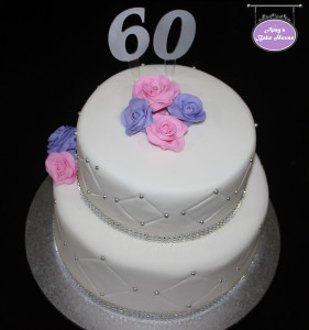 60th Birthday cake