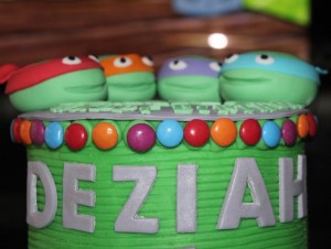 Ninja Turtles Birthday Cake