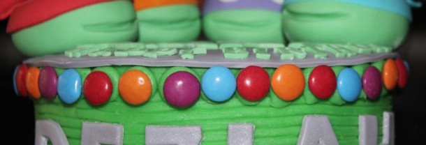 Ninja Turtles Birthday Cake