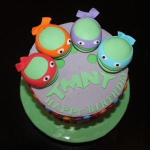 Ninja Turtles Birthday Cake