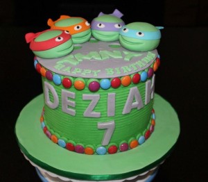 Ninja Turtles Birthday Cake