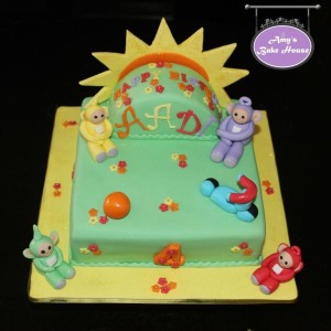 Teletubbies Birthday Cake