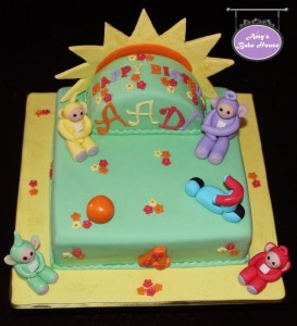 Teletubbies Birthday Cake