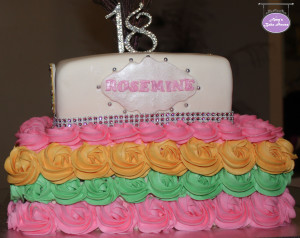 Bollywood 18th Birthday Cake