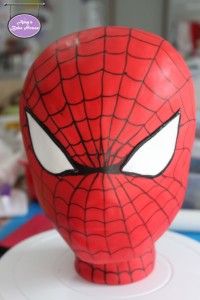 3D Spiderman Birthday Cake