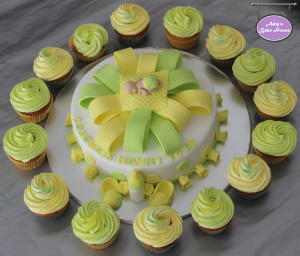 Baby Shower Lemon Cake