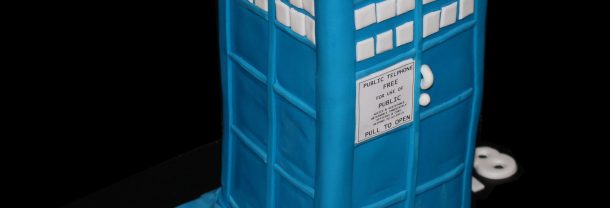 Dr Who Tardis Cake 18th Birthday