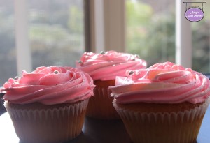 Rose Swirl Cupcakes