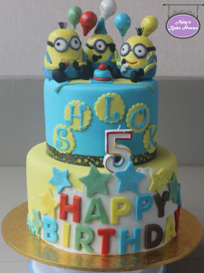 Minions Birthday Cake