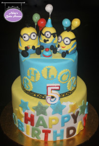 Minions Birthday Cake