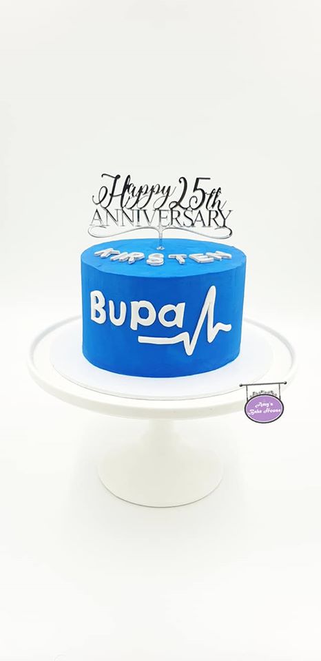 Bupa-25yrs-of-service-Cake-1