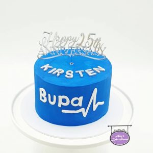 Bupa 25 years of Service Cake