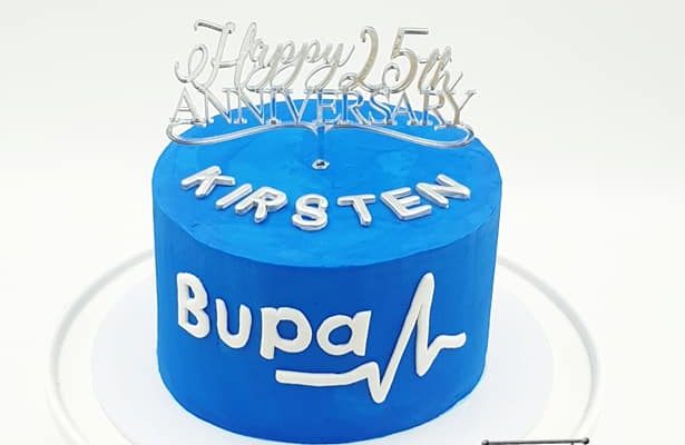 Bupa 25 years of Service Cake