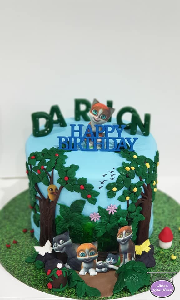 Kathu & Friends Themed Cake – Amys Bake House Kathu & Friends Themed Cake – Amys Bake House