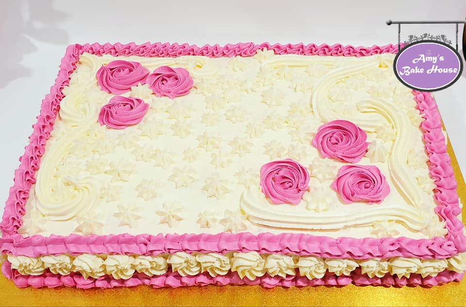 Rosette Themed Birthday Cake