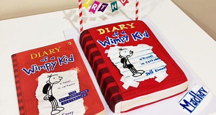 The Diary of a Wimpy Kid Cake