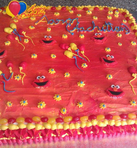 Funny Faces Birthday Cake with Lollies