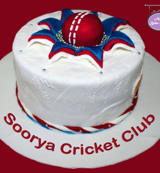 Cricket Cake Soorya Cricket Club