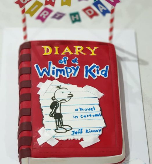 The Diary of a Wimpy Kid Cake