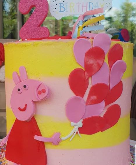 Peppa Pig Themed Cake