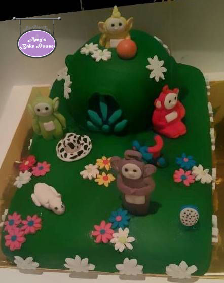 Teletubbies Birthday Cake