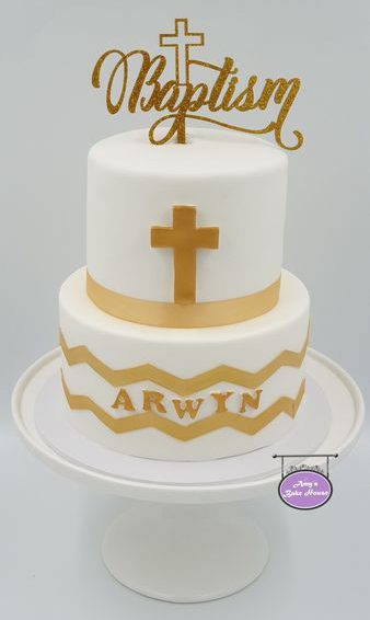 Baptism Crafting Birthday Cakes
