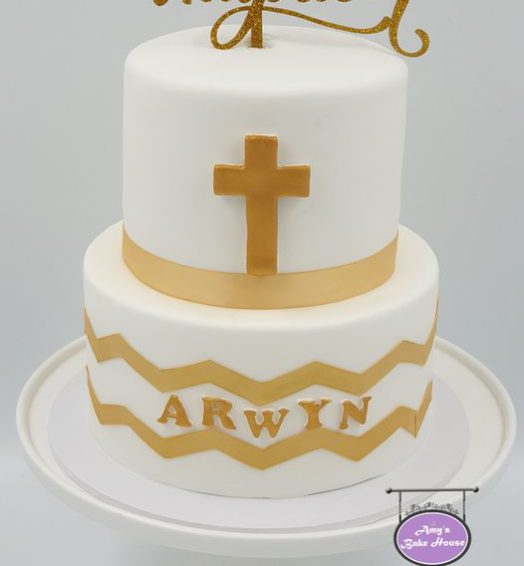 Baptism Cake