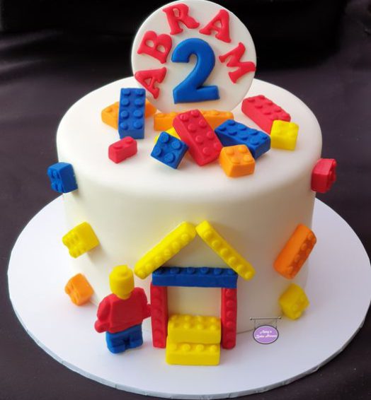 Lego Themed Cupcakes