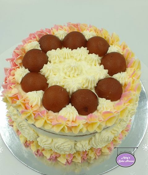 Gulab Jamun Cake