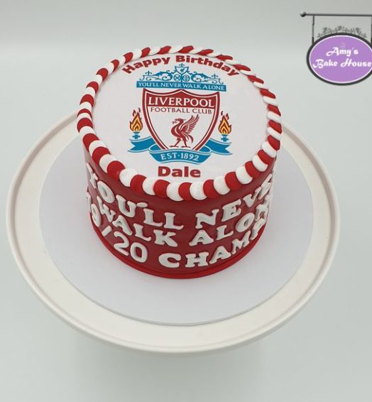 Liverpool FC Themed Cake