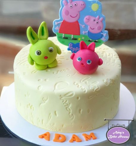 Peppa Pig & Sunny Bunnies Themed Cake – Amys Bake House