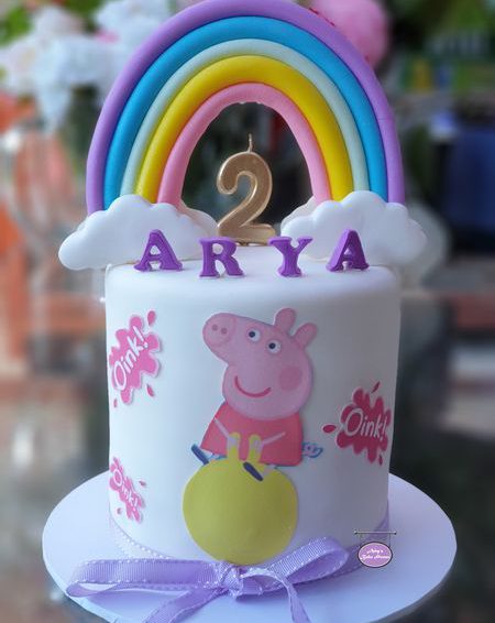 Peppapig Themed Cake & Cupcakes